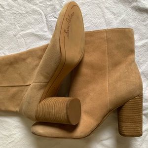 SAM EDELMAN corra tan suede boots size 9